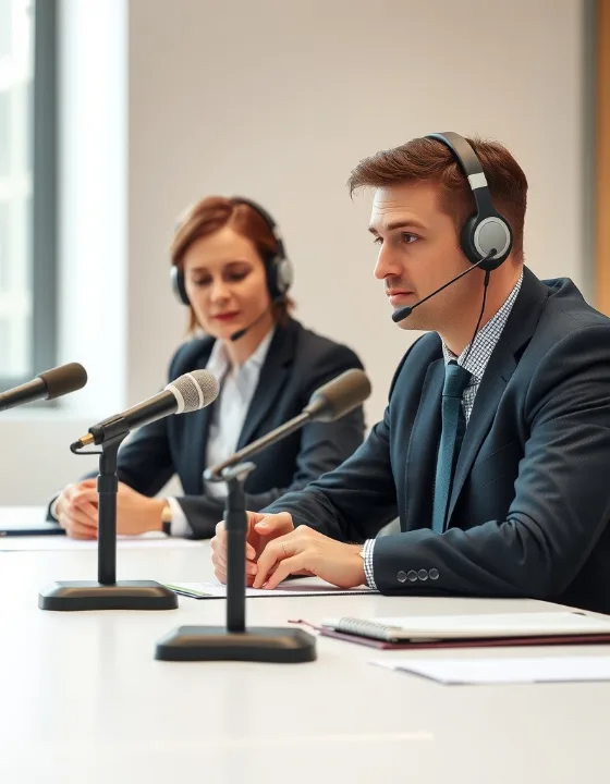 Interpreting session in progress