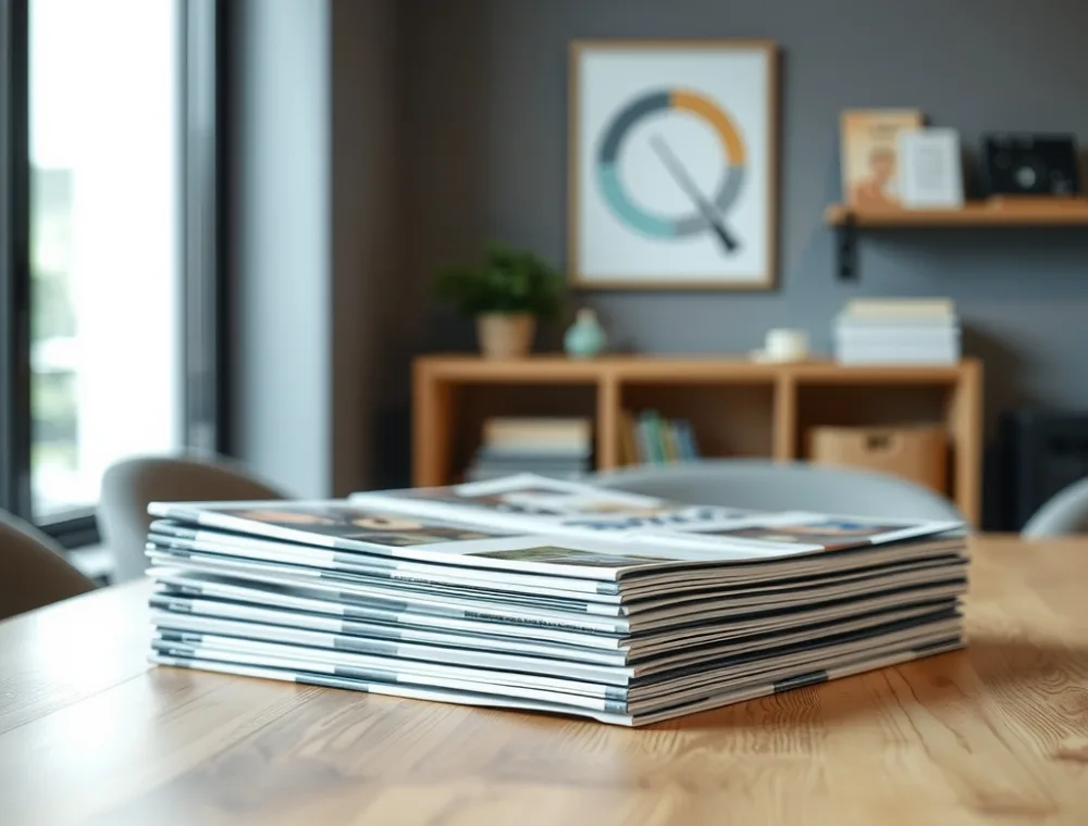 A stack of professional publications